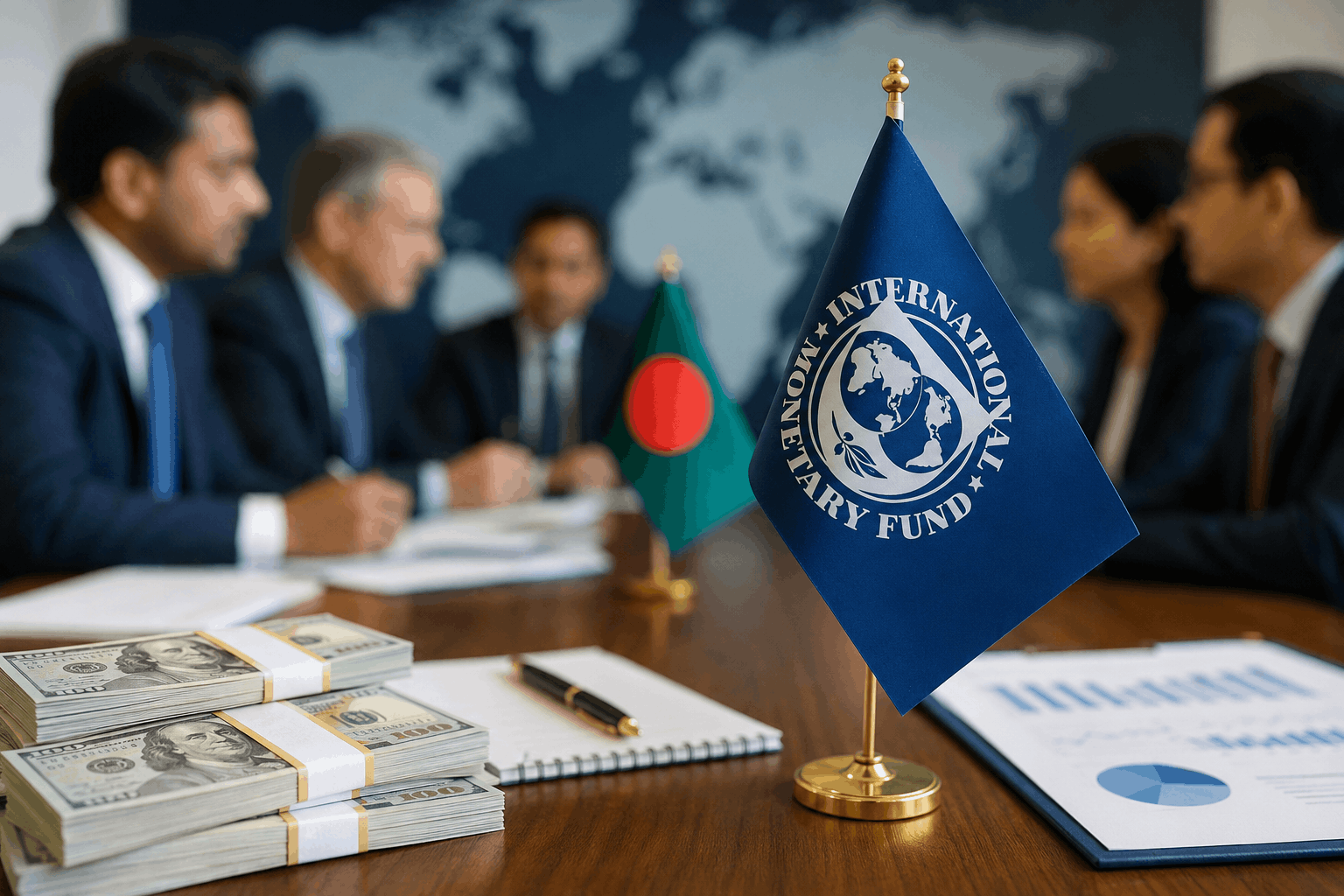 ঋণ প্রস্তাব যাচাইয়ে বাংলাদেশ সফরে আসছে আইএমএফ ঋণ প্রস্তাব যাচাইয়ে বাংলাদেশ সফরে আসছে আইএমএফ